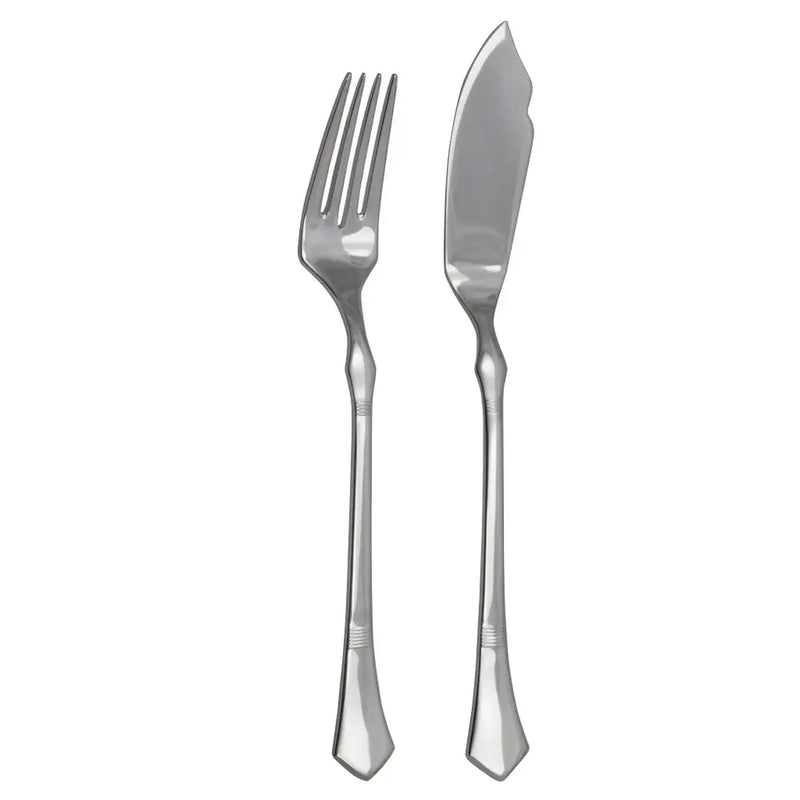 Fischbesteck 12 tlg. — 925/1000 Sterling Silber