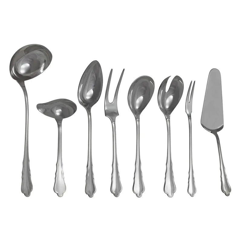 Vorlegegarnitur 8 tlg. — 925/1000 Sterling Silber