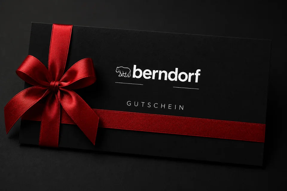 Berndorf Geschenkgutschein mit roter Schleife